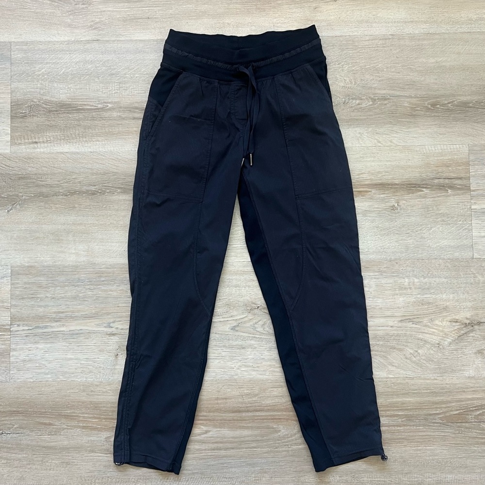 Black Lululemon Dance Studio Mid-Rise Cropped Pants - Picture 9 of 9